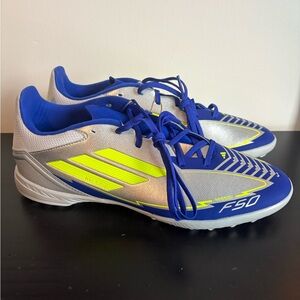 Adidas Soccer Cleats Mens Size 11 F50 Messi League TF Turf Sneaker IH0919 NEW